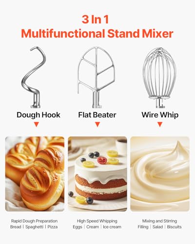 30Qt Commercial Food Mixer Timing Function 1250W Commercial Mixer