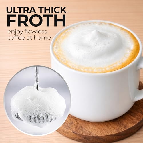 Rechargeable Milk Frother Handheld