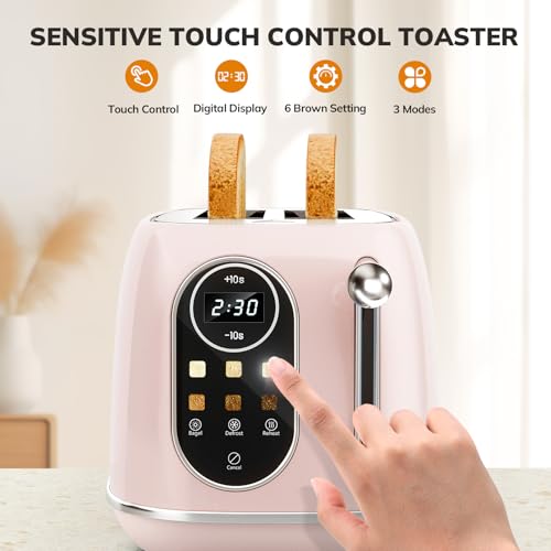Smart Touch Screen Toaster 2 Slice