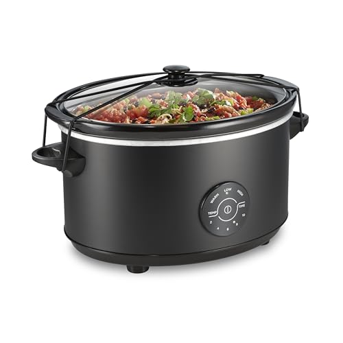 7 Quart Set & Forget Portable Programmable Slow Cooker