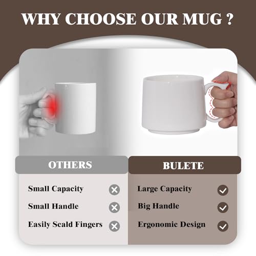 Coffee Mugs Gift Set of 4 (4 Count)