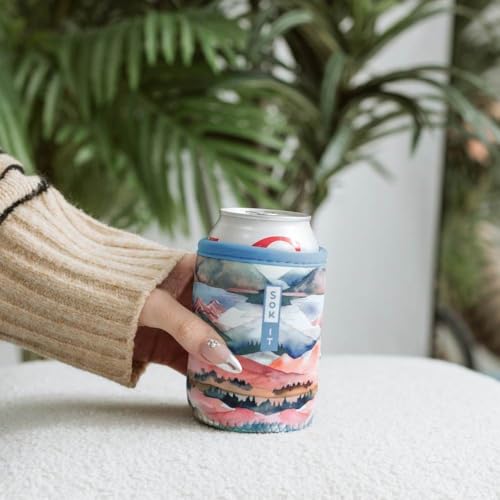 CanSok Sleeve for Beer & Soda Insulated Neoprene Cover