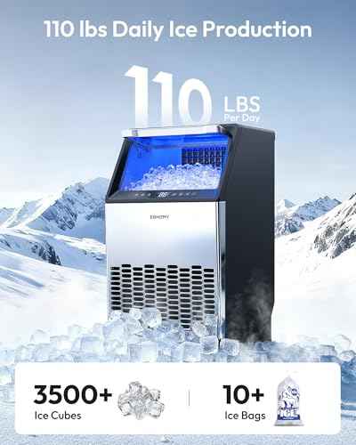 Under Counter Ice Maker with Drain Pump