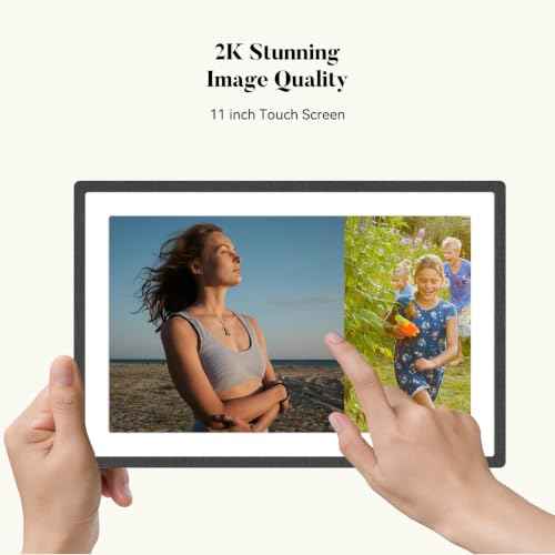 VivKeep Pro 11" 2K Digital Picture Frame