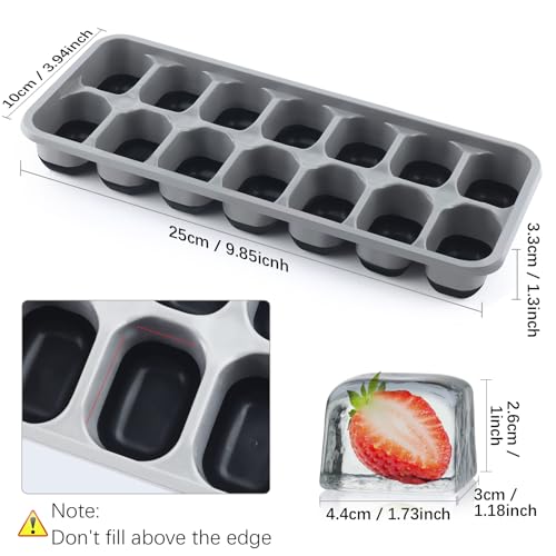 Ice Cube Tray 4 Pack (4 Count)