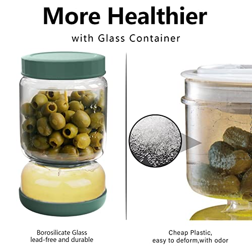 Glass Pickle Jar (34 Fl Oz)