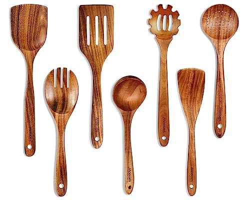 Wooden Kitchen Utensil Set (7 Count)