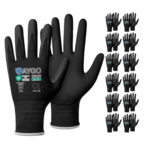Safety Work Gloves (12 Count)