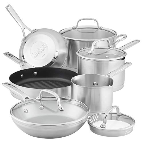 Stainless Steel Cookware Induction Pots and Pans Set