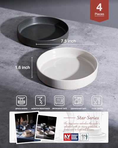Star 7.5" Pasta Bowls Set of 4 (4 Count)