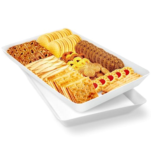 2 pcs Serving Tray for Entertaining (2 Count)