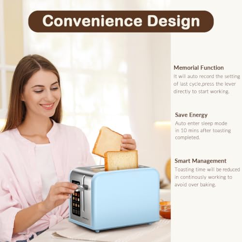 2 Slice Touch Screen Toaster