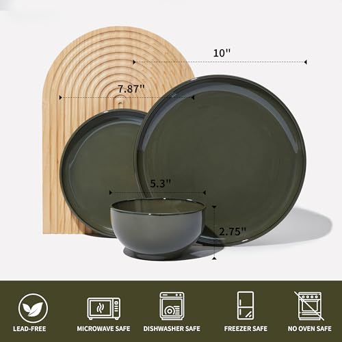 Stoneware Dinnerware Sets for 6