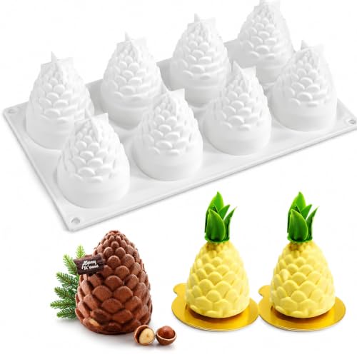Pine Cone Silicone Mold for Baking Mousse Cake