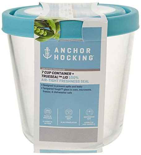 Trueseal Glass Food Storage Container with Airtight Lid