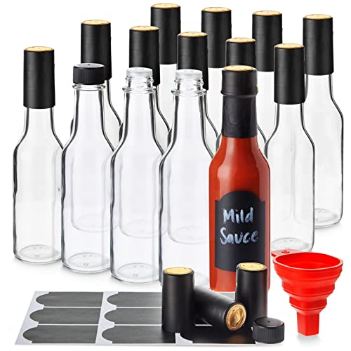 Glass Hot Sauce Bottles
