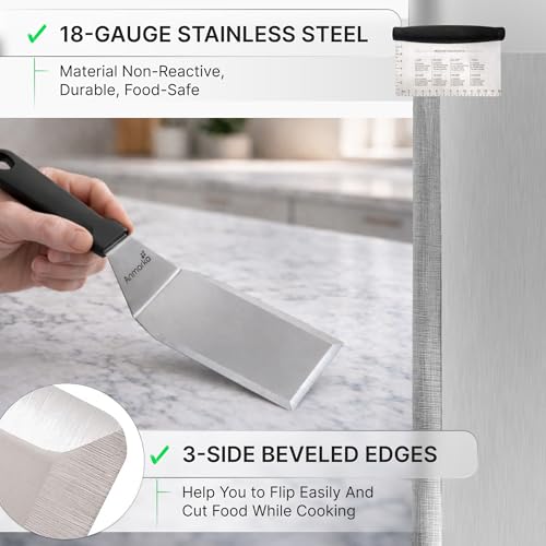 Metal Spatula Griddle Accessories Set