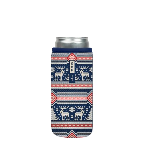 CanSok Sleeve for Beer & Soda Insulated Neoprene Cover