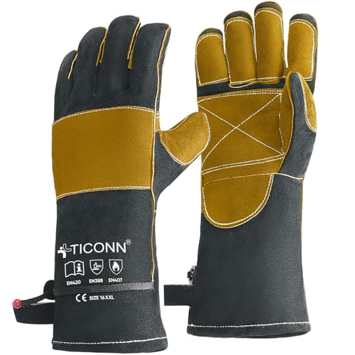 16" Leather Welding Gloves for Men