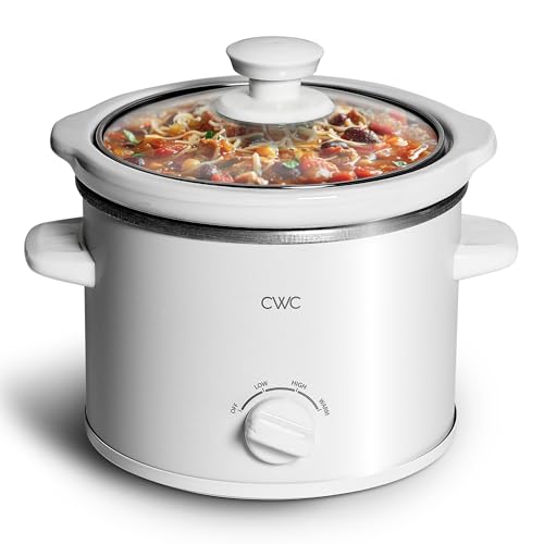 2QT Mini Electric Round Slow Cooker