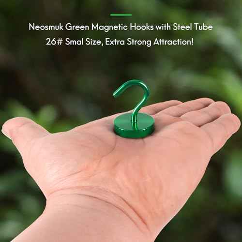 Magnetic Hooks Large Opening (6 Count)