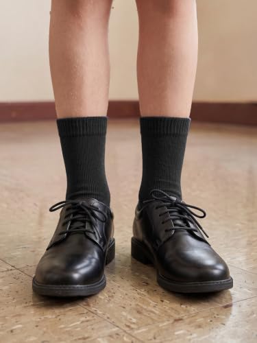 Unisex Kids Boys Girls Soft Cotton School Socks 4 (6 Count)