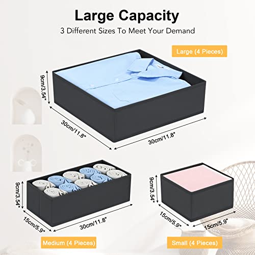 Clothes Drawer Organizer (12 Count)