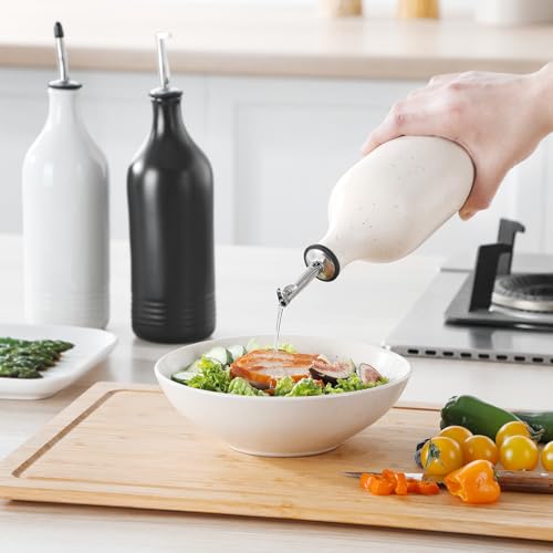 20 Oz Ceramic Olive Oil Dispenser Bottle
