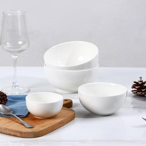 Ceramic Cereal Bowls set of 6 (6 Count)