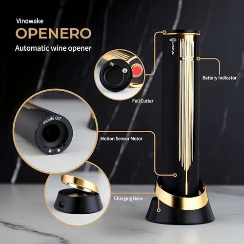VINOWAKE Openero Electric Wine Opener By LINKSTYLE