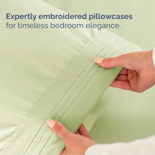 Cal King Size 4 Piece Sheet Set