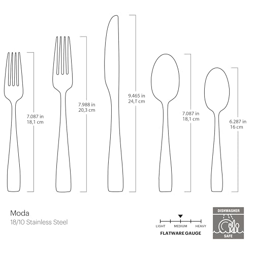 Moda 20 Piece 18 (20 Count)
