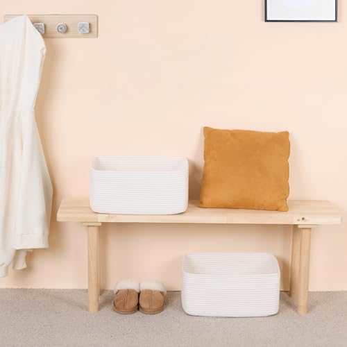 Large Storage Baskets for Shelves (2 Count)