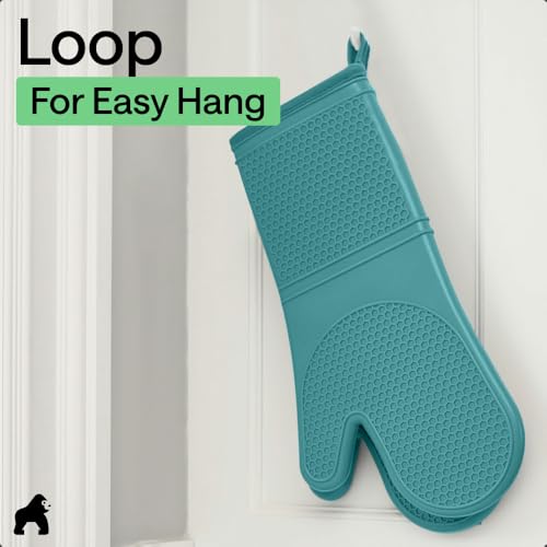 Silicone Oven Mitts (2 Count)