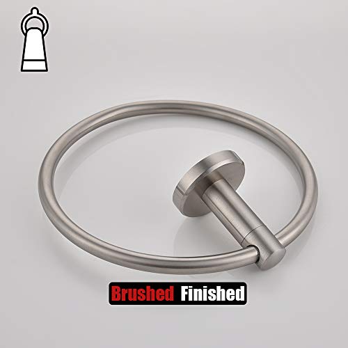 Towel Ring 304 Stainless Steel Hand Towel Holder for Bathroom