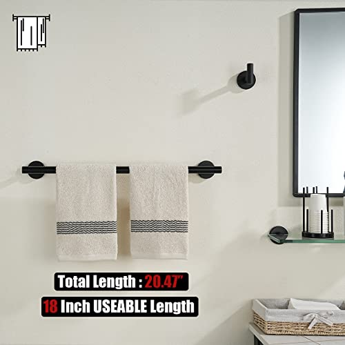 Black Towel Bar