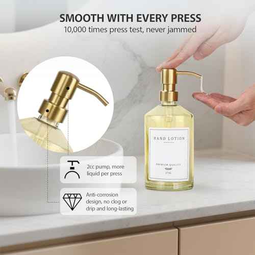 Dish Soap Dispenser for Kitchen (2 Count)