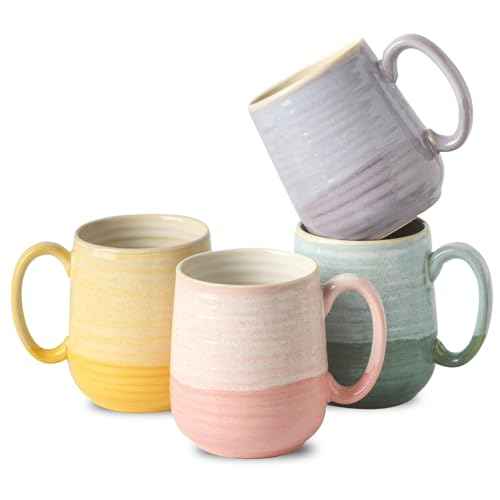 Coffee Mugs Set of 4 (4 Count)