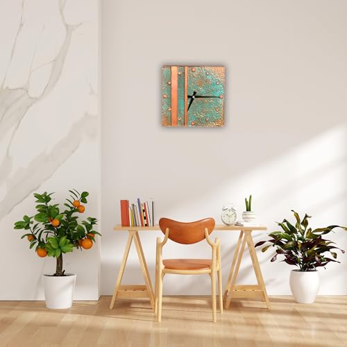 Handmade Copper Wall Clock Artisan Touch in Every Piece