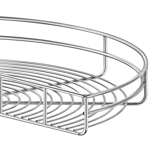 Kidney Shape 24" Corner Cabinet Lazy Susan