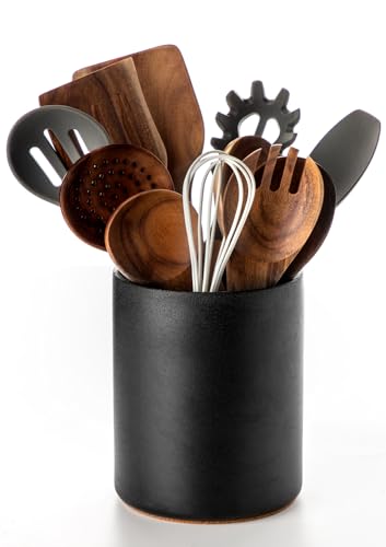 Ceramic Kitchen Utensil Holder for Countertop