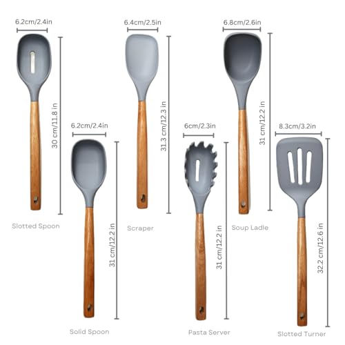 Premium Silicone Kitchen Utensil Set (7 Count)