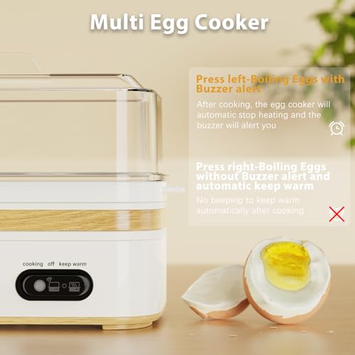 Rapid Egg Cooker Electric 6 Eggs Capacity