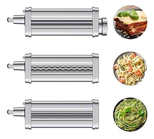Pasta Attachment for KitchenAid Stand Mixer (3 Count)