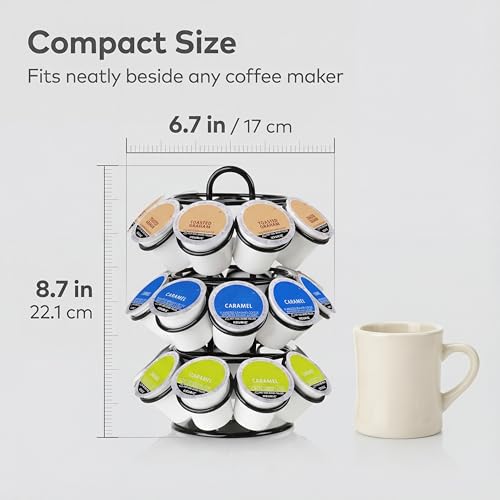 Rotating Coffee Pod Holder for Keurig Pods