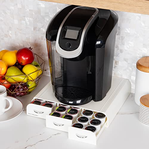 Single Serve Coffee Pod Organizer with 3 Drawers