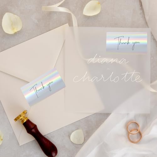 2x4 Inch Holographic Thermal Labels