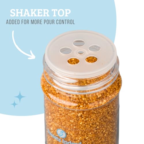 Sanding Sugar Crystals for Baking & Decorating (5 Ounce)