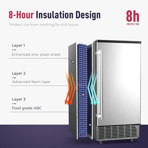 Commercial Under Counter Ice Maker Machine