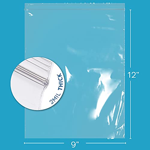 9" x 12" Zip Bags (200 Count)